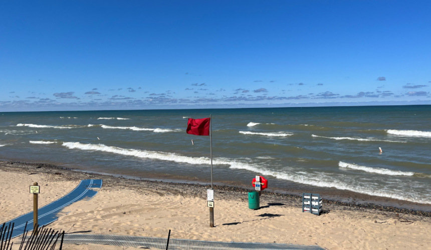 simon's news autumn 2023 lake michigan