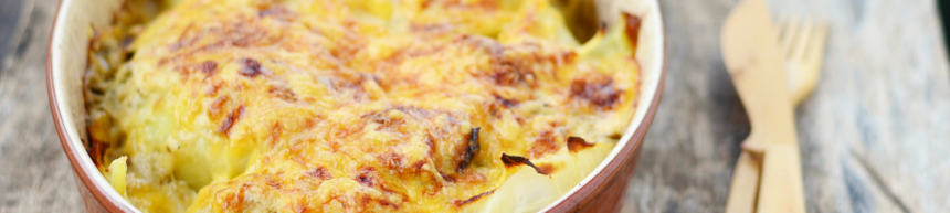 savoy cabbage gratin