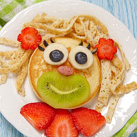 half term pancake portrait