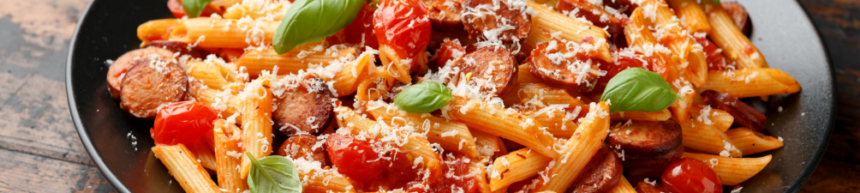 sausage pasta bake