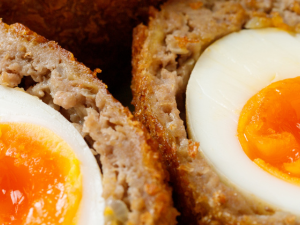 pork and mustard scotch eggs