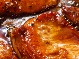sticky bbq pork steaks