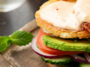 halloumi burger