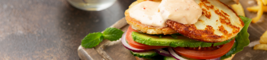halloumi burger