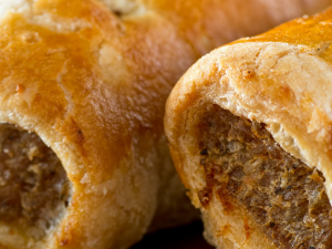 hidden veg sausage rolls