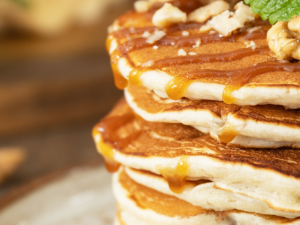chocolate filled pancakes