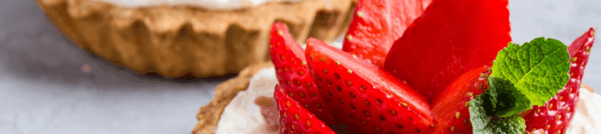 strawberry cheesecake tart