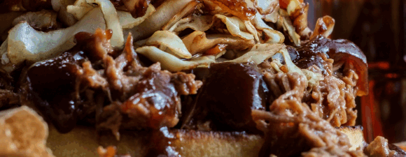 beer-braised beef brisket burgers
