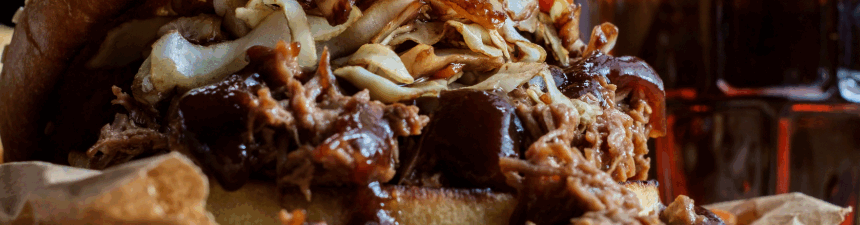 beer-braised beef brisket burgers
