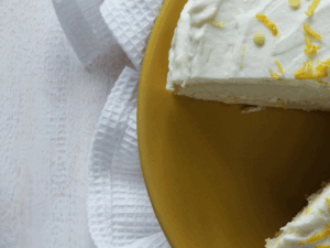 lemon victoria sponge cake