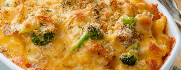 fish pie pasta bake