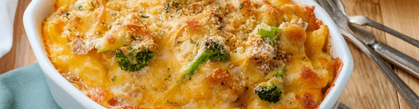 fish pie pasta bake