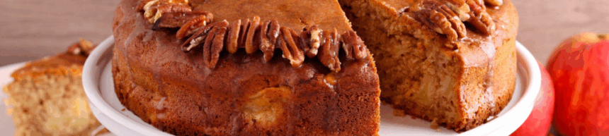 spiced apple crumble cake
