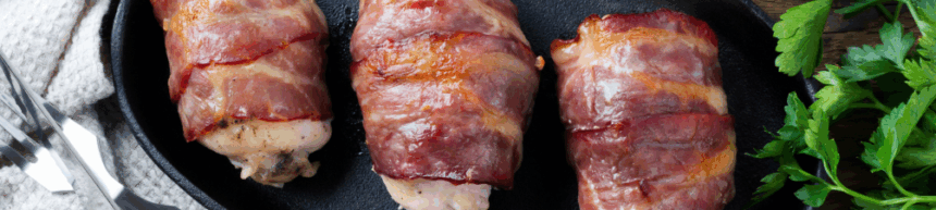 Stuffed Chicken Breasts with Bacon