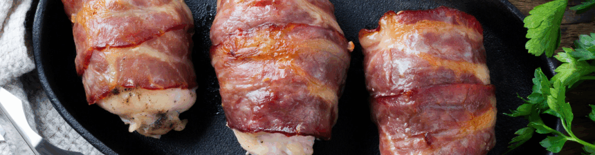 ROW feature image size (6) Stuffed Chicken Breasts with Bacon