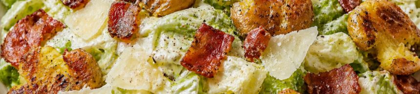 ROW feature image size (20) crispy potato and bacon ceaser salad