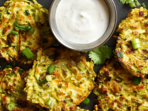 ROW feature image size (30) courgette feta fritters