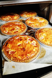 homemade quiches