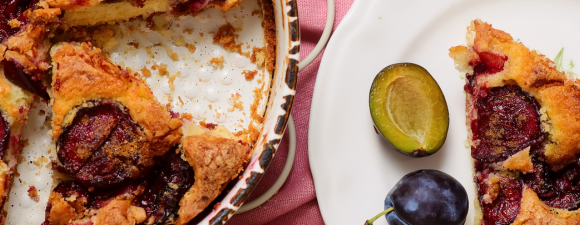 plum torte